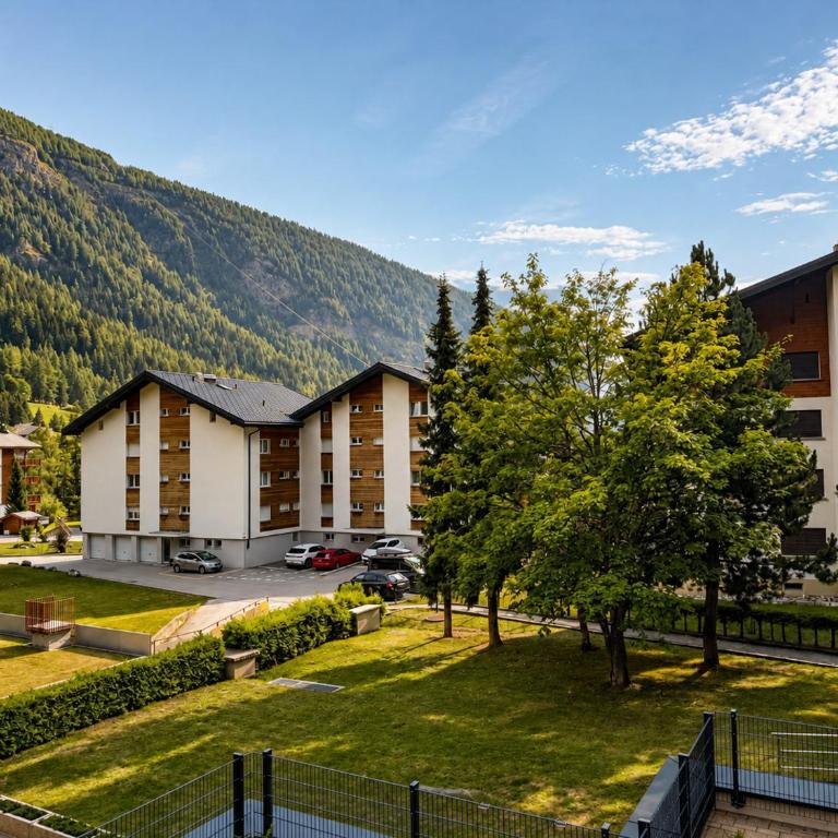 Residenz Christina Leukerbad - Apartment mit 1 Schlafzimmer und Balkon - 12