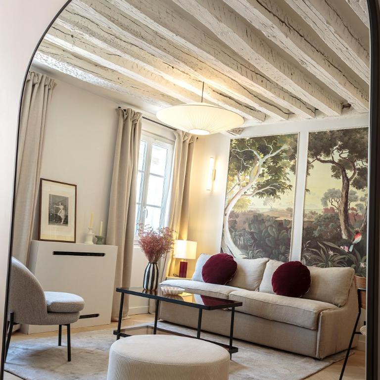 Habitat Parisien - Saint Sauveur Montorgueil - Appartement 1 Chambre Deluxe - Vue sur Ville - 5
