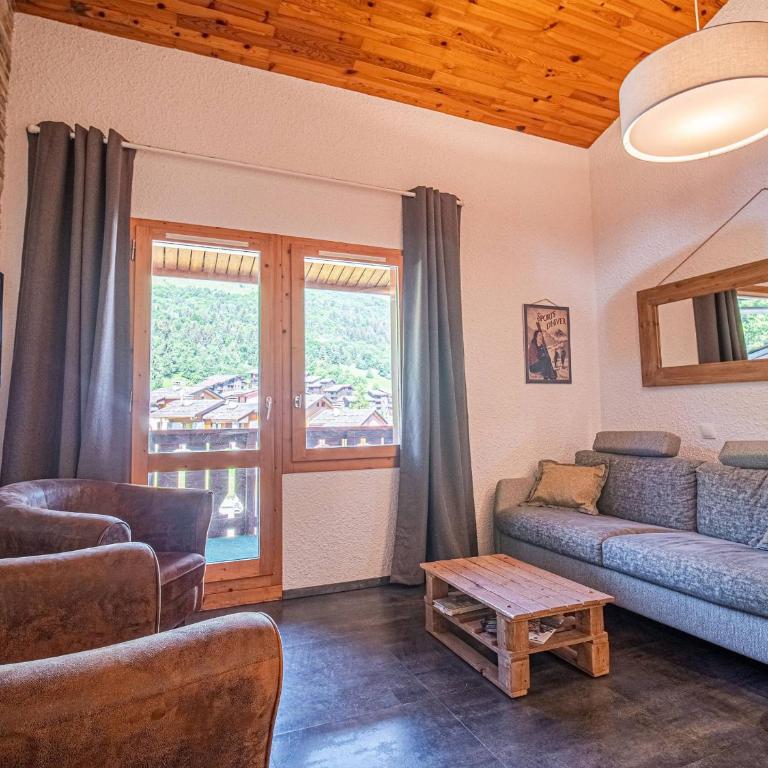Duplex avec vue pistes - Valmorel - 6 pers. - Appartement 2 Chambres - 1
