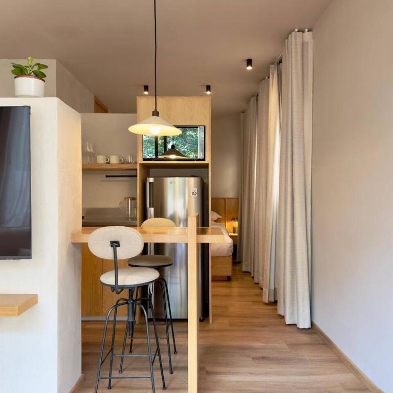 NEW Cozy designer studio in authentic Roma Norte - Apartamento de 1 dormitorio - 3
