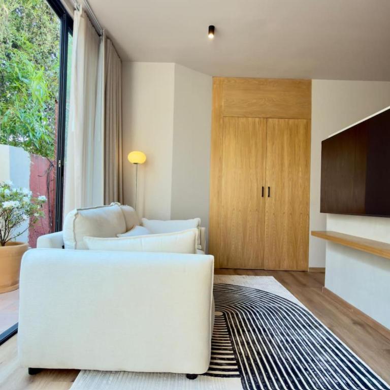 NEW Cozy designer studio in authentic Roma Norte - Apartamento de 1 dormitorio - 11