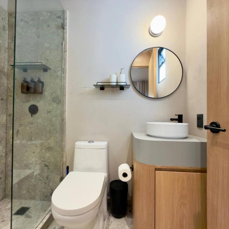 NEW Cozy designer studio in authentic Roma Norte - Apartamento de 1 dormitorio - 18