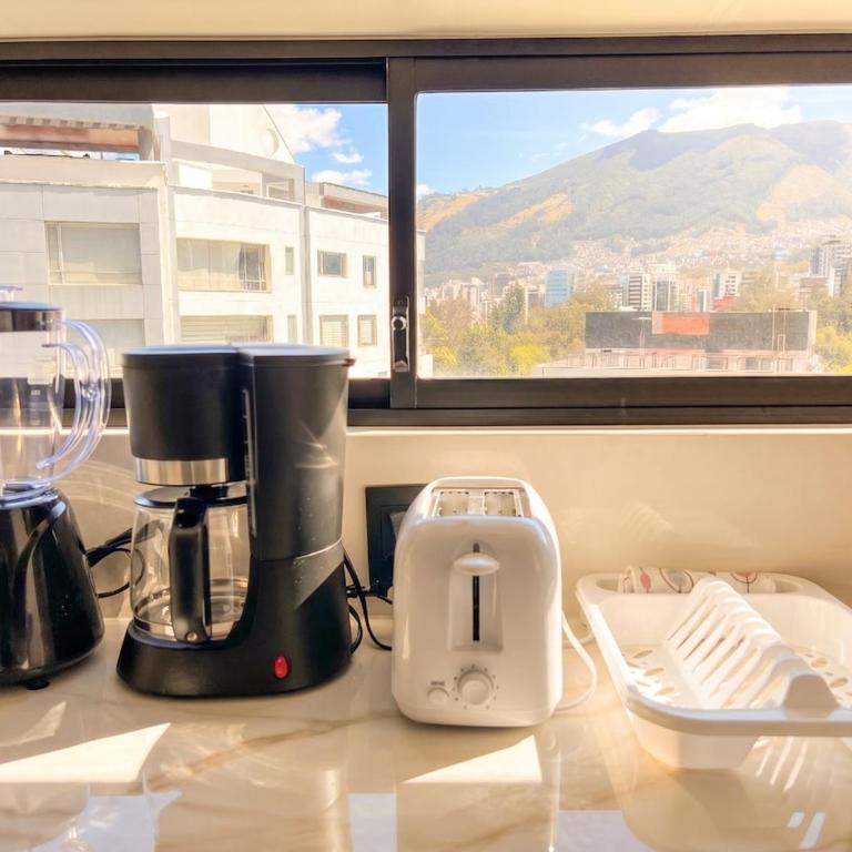 Eco-Studio, República del Salvador piscina y vista hermosa - Apartamento de 1 dormitorio - 25