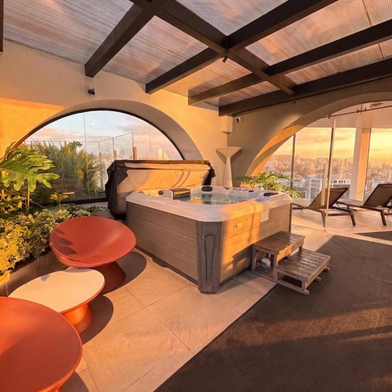 Eco-Studio, República del Salvador piscina y vista hermosa - Apartamento de 1 dormitorio - 33