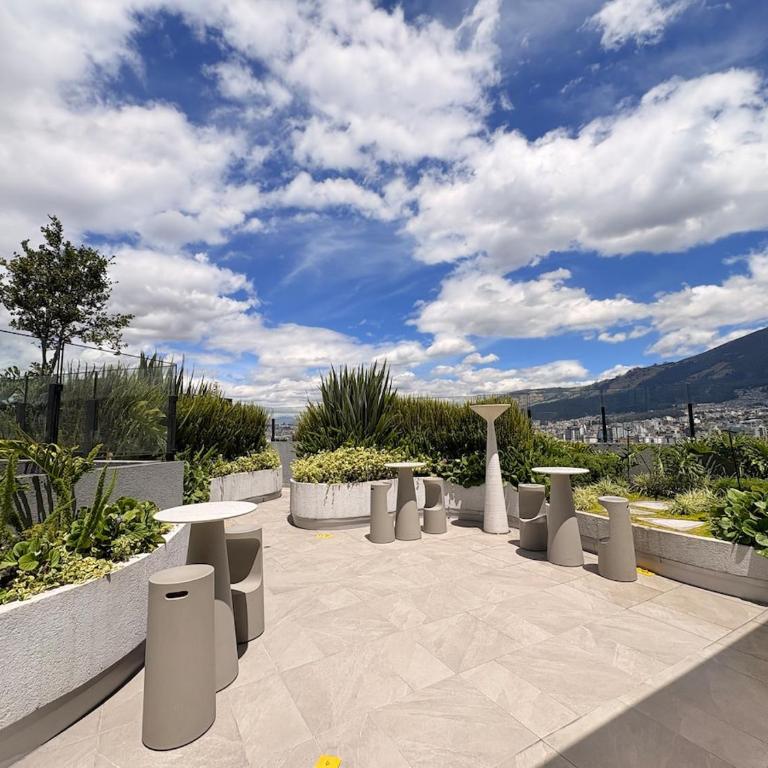 Eco-Studio, República del Salvador piscina y vista hermosa - Apartamento de 1 dormitorio - 37
