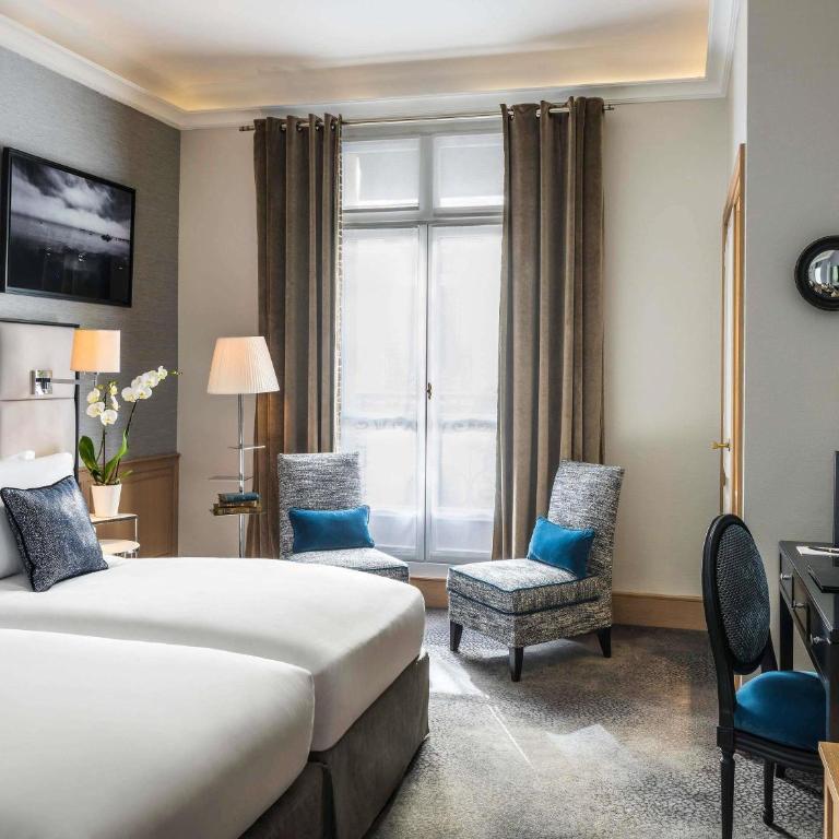 Sofitel Paris Baltimore Tour Eiffel - Chambre de Luxe avec 2 Lits Simples - 1