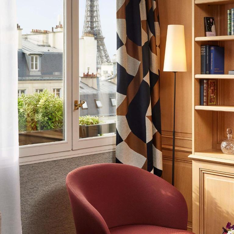Sofitel Paris Baltimore Tour Eiffel - Suite Lit King-Size Signature avec Accès au Salon - Vue sur Tour Eiffel - 8