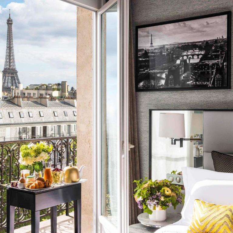 Sofitel Paris Baltimore Tour Eiffel - Suite Lit King-Size Junior de Luxe avec Balcon - Vue sur Tour Eiffel - 8