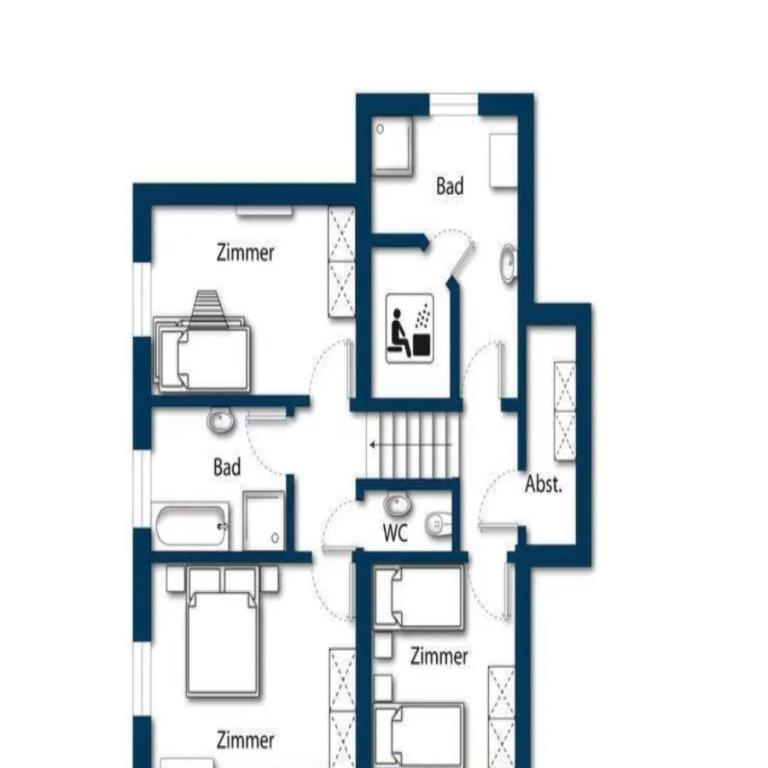 Spacious Chalet with Parking - Maison de Vacances 4 Chambres - 38