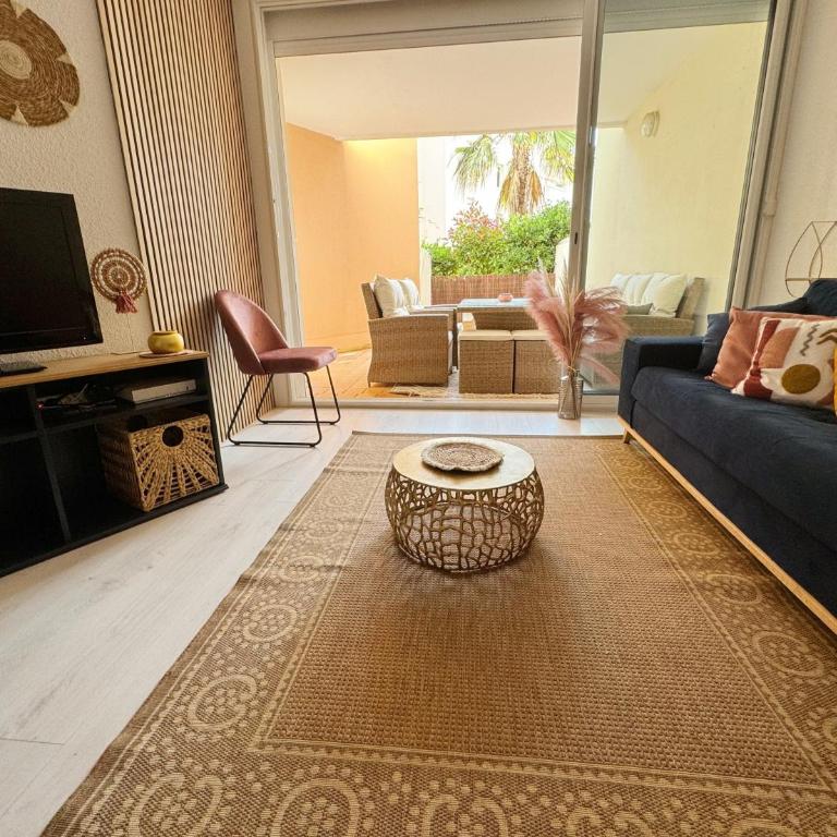 Charmant T2 proche port ! Terrasse plancha wifi ! - Apartment mit 1 Schlafzimmer - 4