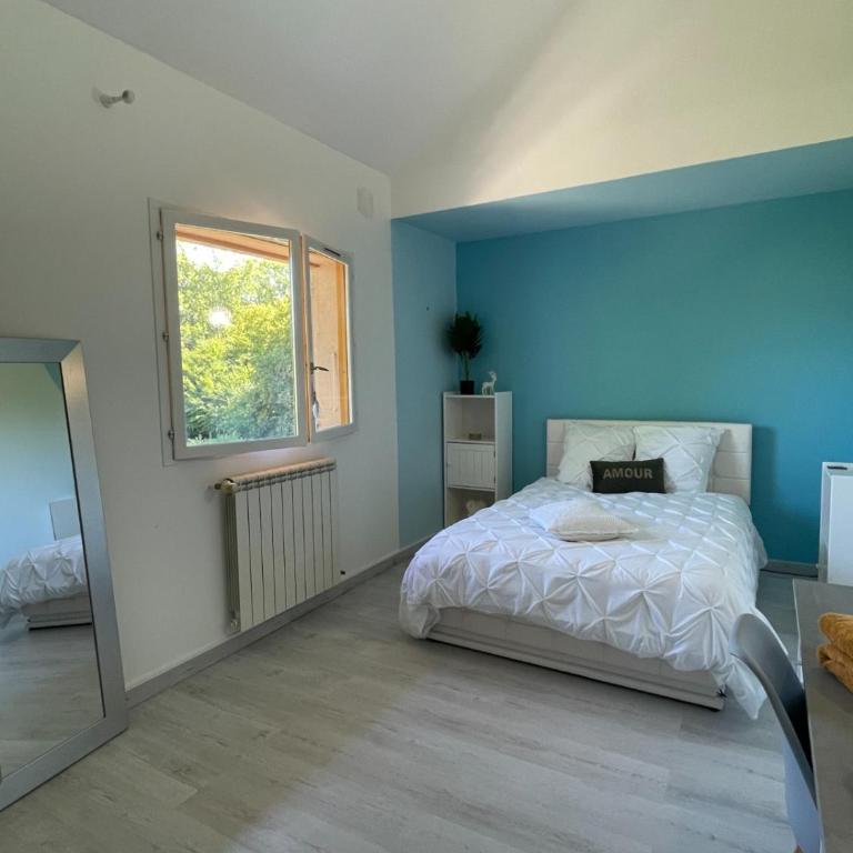 Maison avec piscine chauffée - 10 voyageurs - Villa avec Piscine Privée - 8