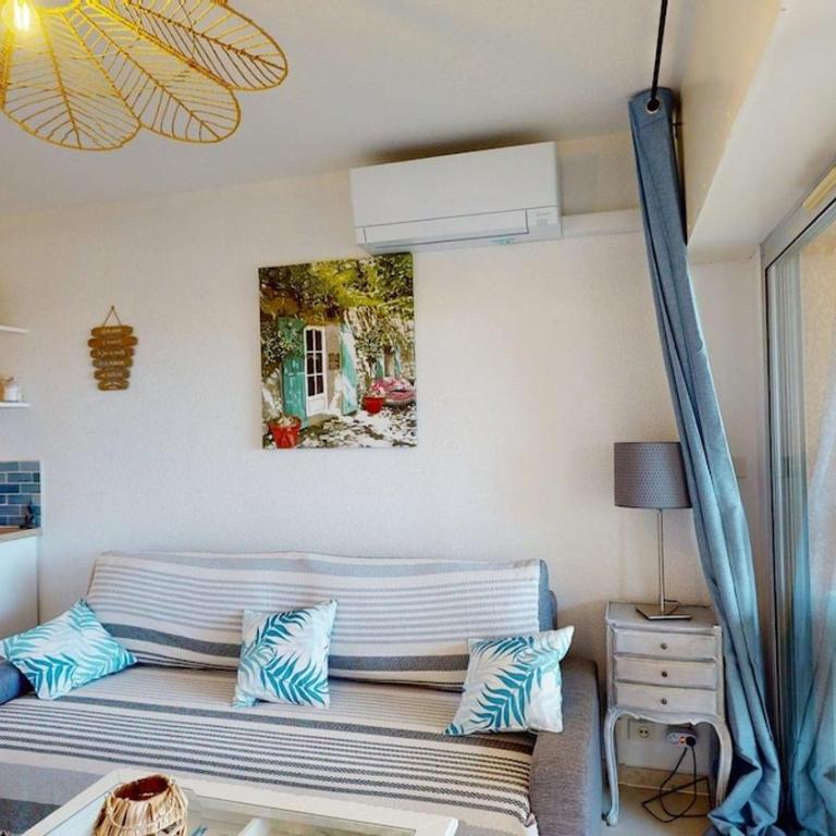 Vue mer - piscine - plage à 5 minutes - parking - 2 chambres - Appartement 2 Chambres - 21