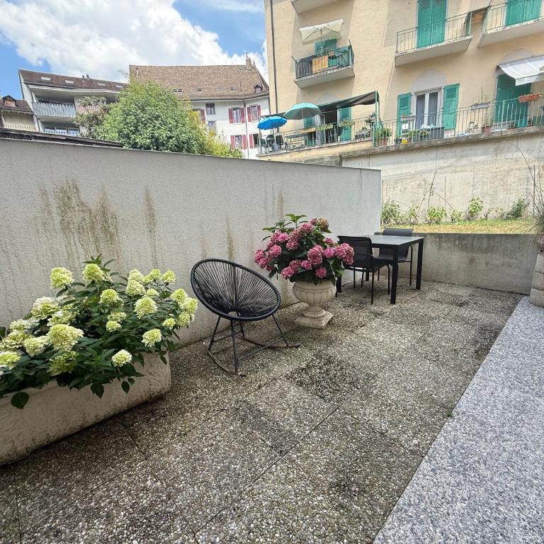 Appartement Vue sur les Alpes - Apartment mit 1 Schlafzimmer - 19
