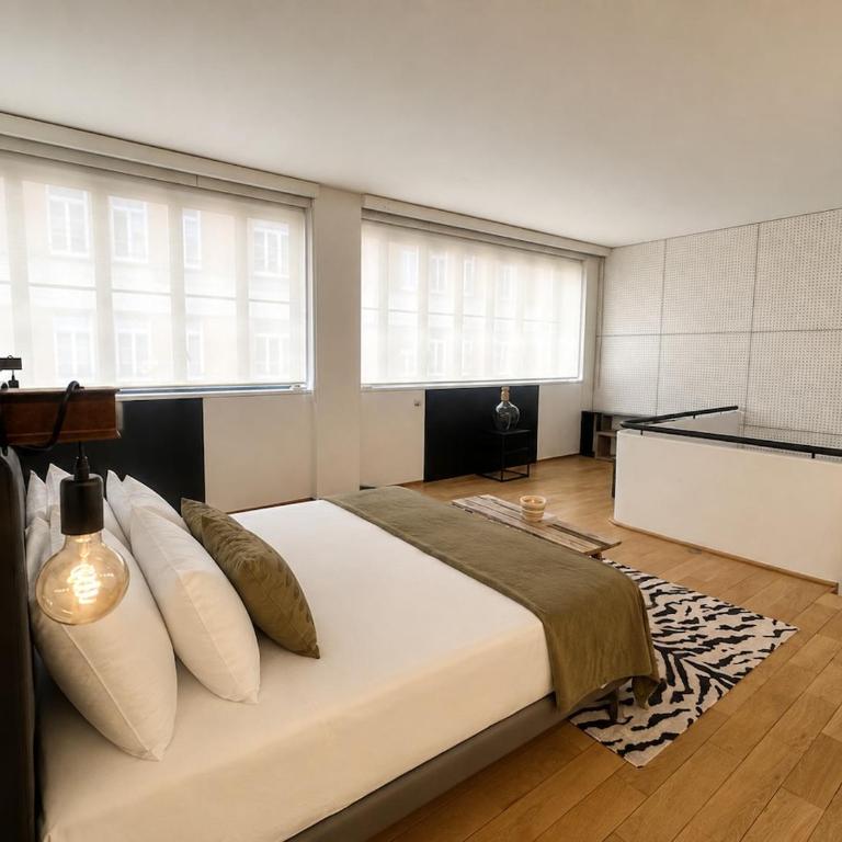 Loft exceptionnel - Garage privé - 6 personnes - Centre-ville - Appartement 3 Chambres - 2