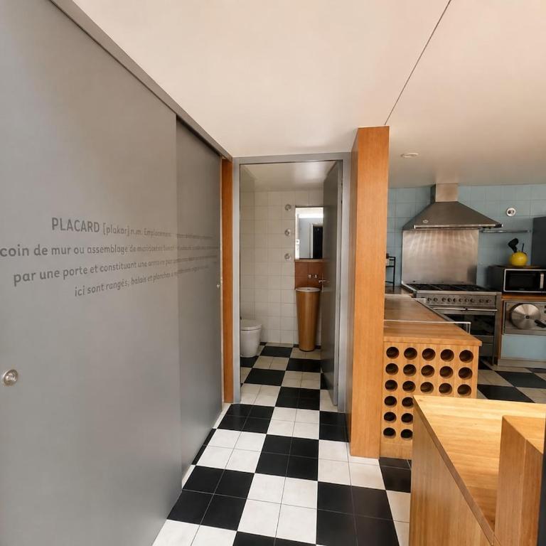 Loft exceptionnel - Garage privé - 6 personnes - Centre-ville - Appartement 3 Chambres - 14