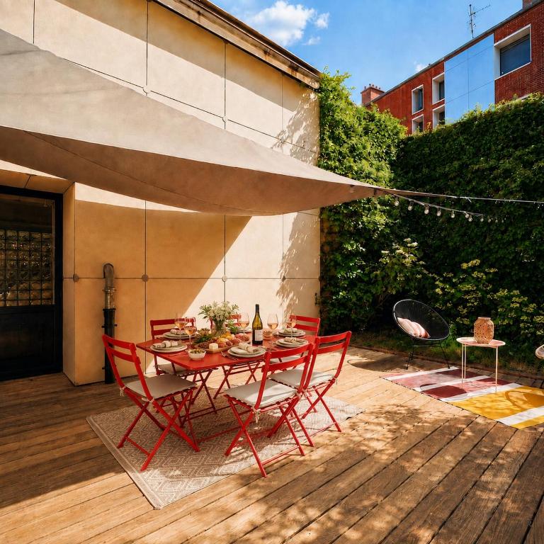 Loft exceptionnel - Garage privé - 6 personnes - Centre-ville - Appartement 3 Chambres - 22