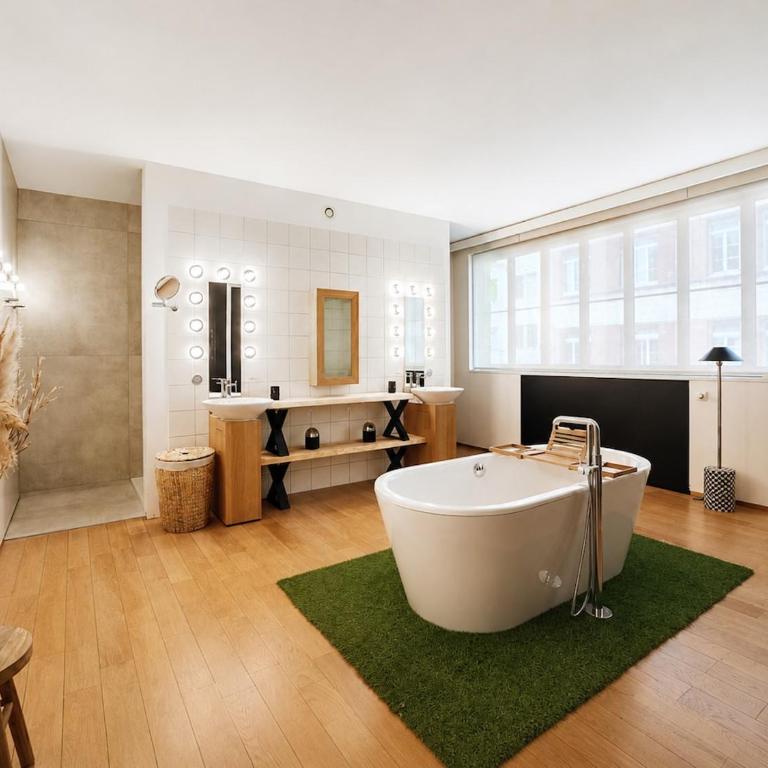 Loft exceptionnel - Garage privé - 6 personnes - Centre-ville - Appartement 3 Chambres - 32