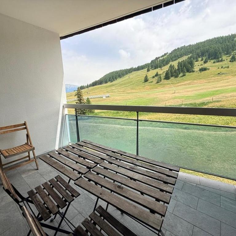 Appartement cosy vue sur pistes - 4 pers. - Appartement 1 Chambre - 12