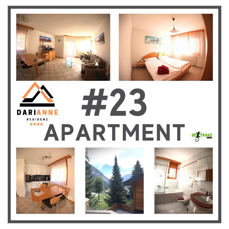 Residenz Darianne Leukerbad - Apartment mit 1 Schlafzimmer und Aussicht - 7