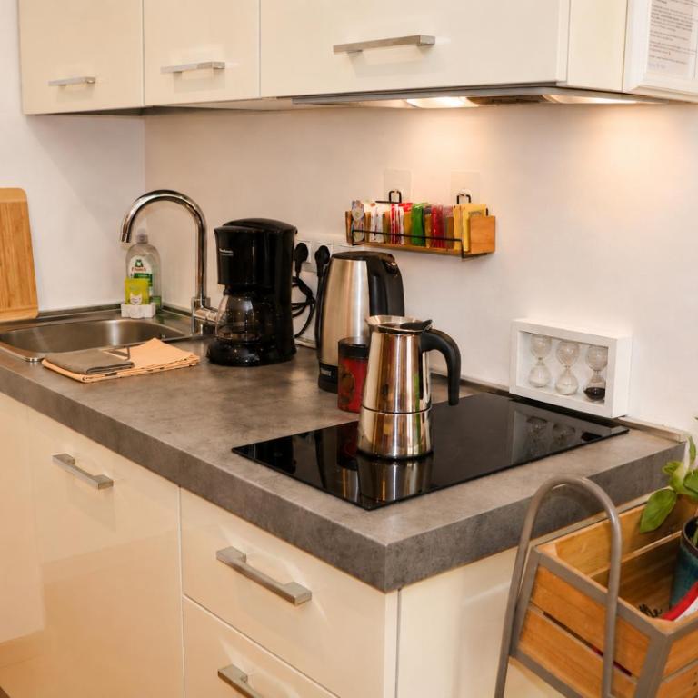 Goldener Herbst in Meran - "Studio Anna" - ideal für Paare - private Terrasse - Meran Zentrum - Bahnhof 4 Min - Privatparkplatz - Altstadt & Restaurants zu Fuß - Südtirol Guest Pass inklusive - One-Bedroom Apartment - 6