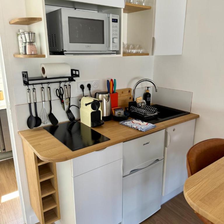 Studio neuf proche de la ville close et du centre - Appartement 1 Chambre - 9