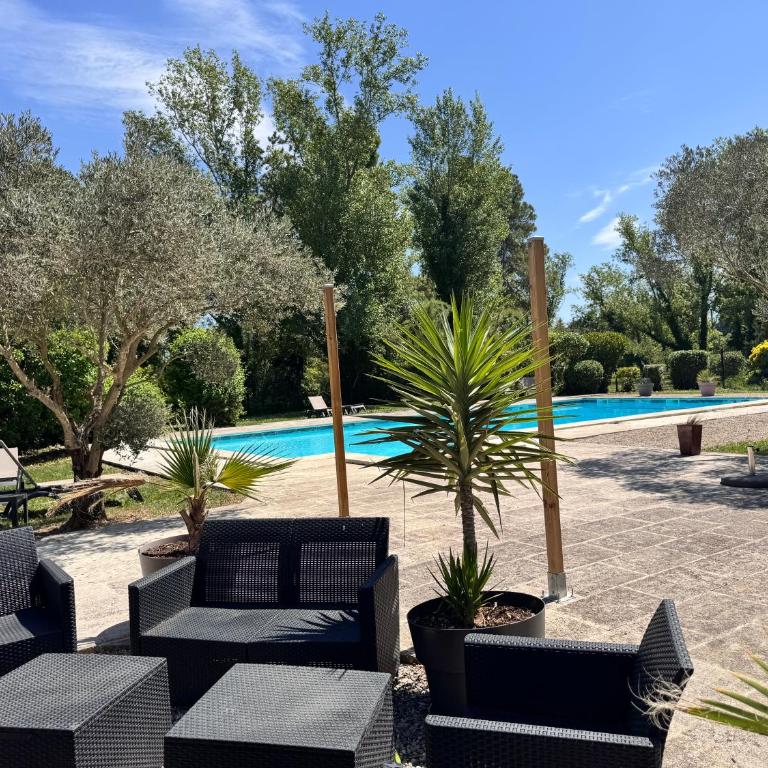Logis Hotel le Mas De Cure Bourse - Chambre Double Classique - 2