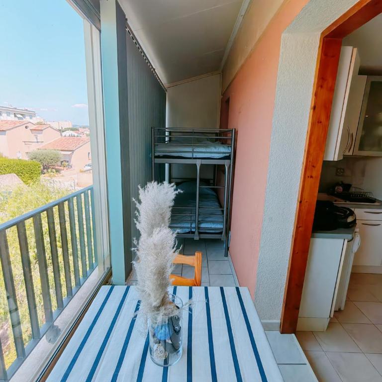 T2 climatisé Plage de Mar Vivo à 150 m - Appartement 2 Chambres - 13