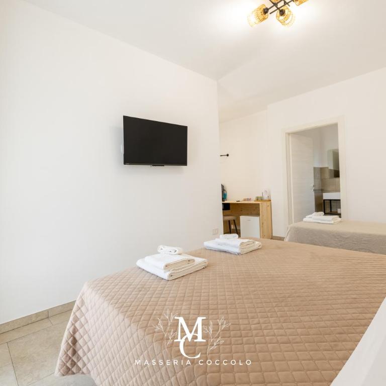 Masseria Coccolo - Habitación Triple con baño privado - 21