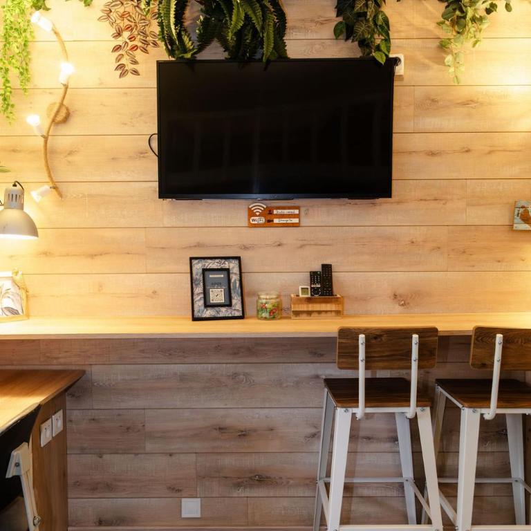 Ambiance Cabane-proche MER - CLIM - Appartement - Vue sur Jardin - 4