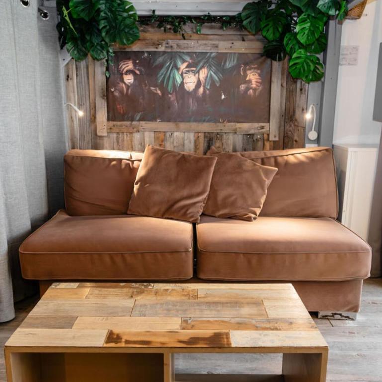 Ambiance Cabane-proche MER - CLIM - Appartement - Vue sur Jardin - 3