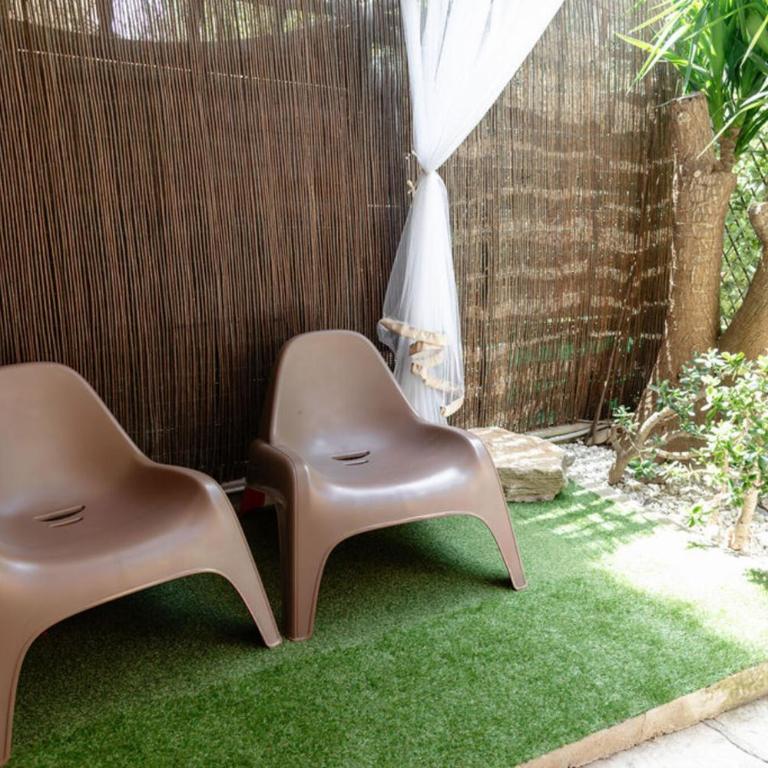 Ambiance Cabane-proche MER - CLIM - Appartement - Vue sur Jardin - 23