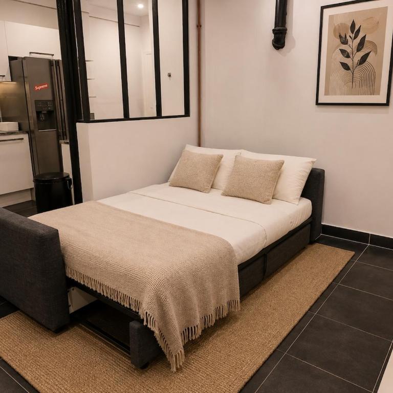 Appartement Paris centre calme WIFI 4 pers - Appartement 1 Chambre - 1