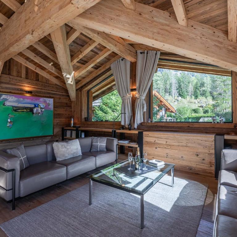 Luxueux Chalet avec Spa et Vue sur Mont Blanc - FR-1-343-253 - Chalet mit 3 Schlafzimmern - 7