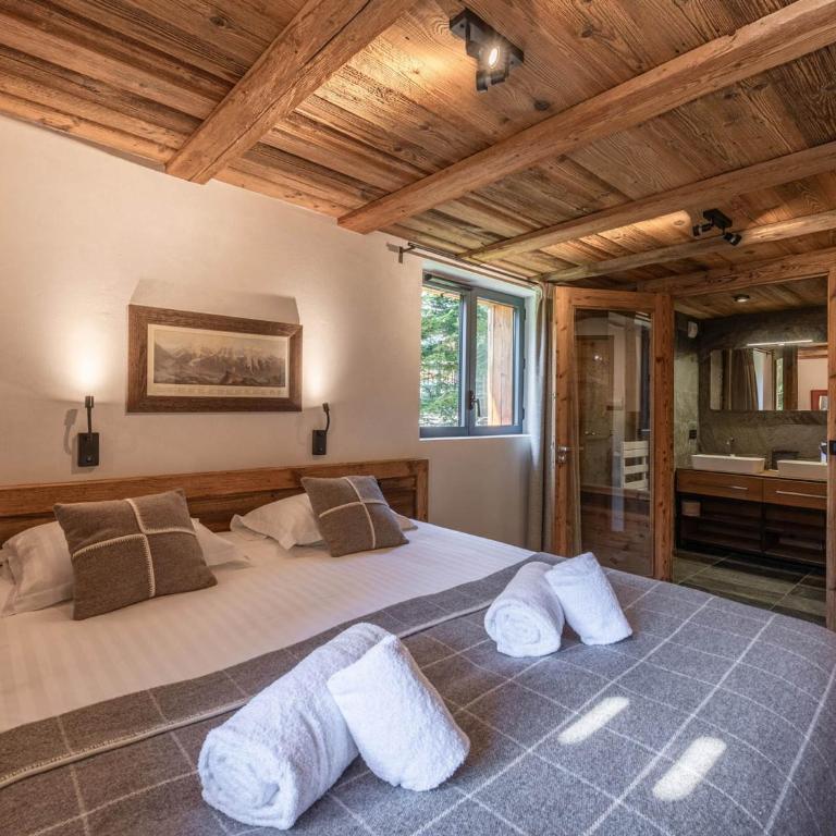 Luxueux Chalet avec Spa et Vue sur Mont Blanc - FR-1-343-253 - Chalet mit 3 Schlafzimmern - 13