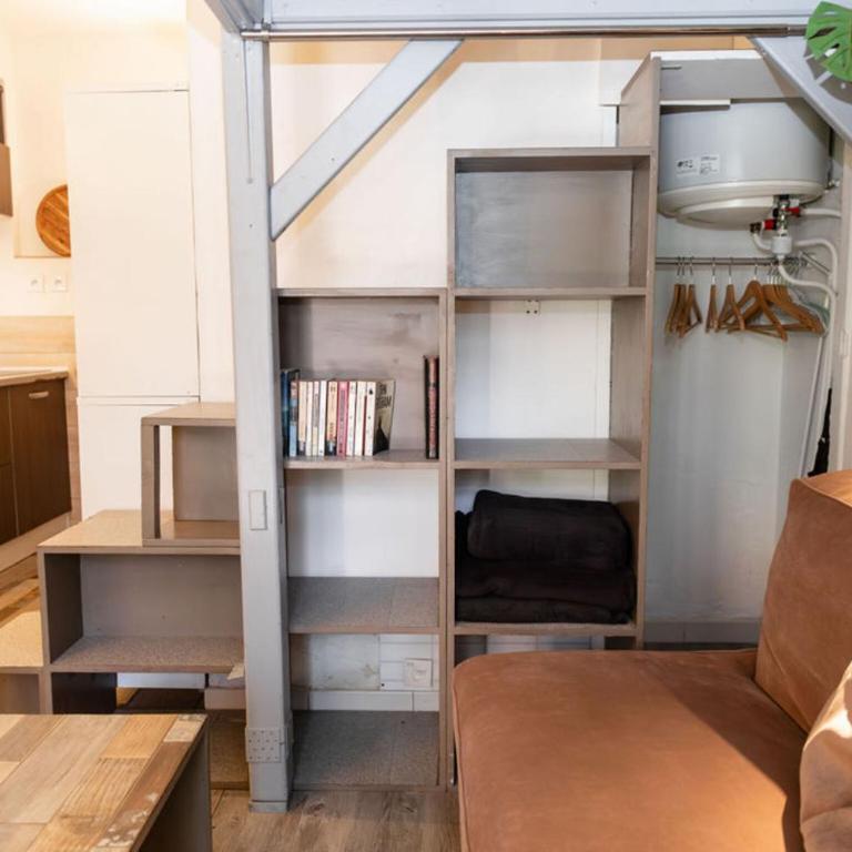 Ambiance Cabane-proche MER - CLIM - Appartement - Vue sur Jardin - 34