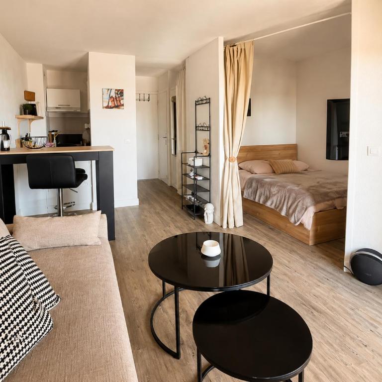 Ecrin du Sud Marina le Barcarès Clim Terrasse Piscine Parking - One-Bedroom Apartment - 4