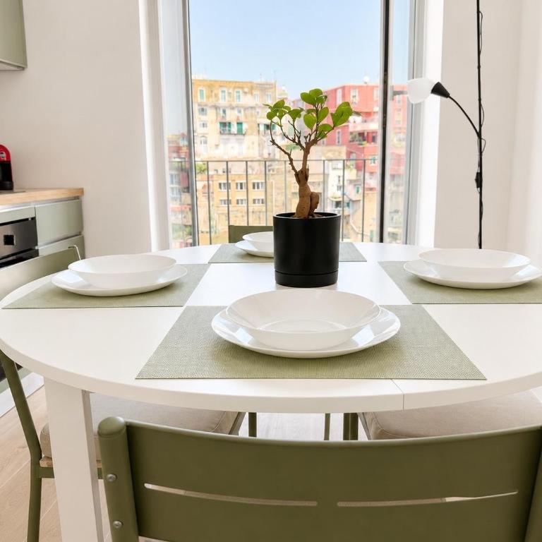Naples Bella Vista House Nitsch Museum Metro Dante - Two-Bedroom Apartment - 29