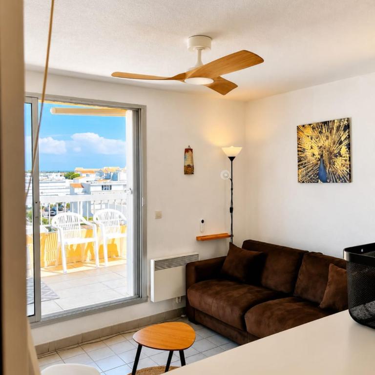 LE MATHILDE - Appart 1 chambre Vue dégagée proche de la plage avec parking - Appartamento - 4