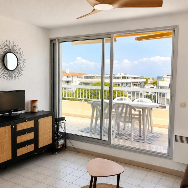LE MATHILDE - Appart 1 chambre Vue dégagée proche de la plage avec parking - Appartamento - 6