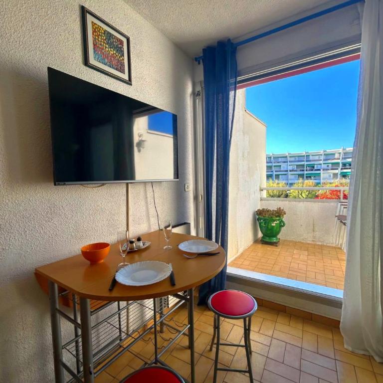 Vittoria Immobilier 2 -REGLEMENT SUR PLACE - chèques vacances acceptés - Monolocale con Terrazza - 6