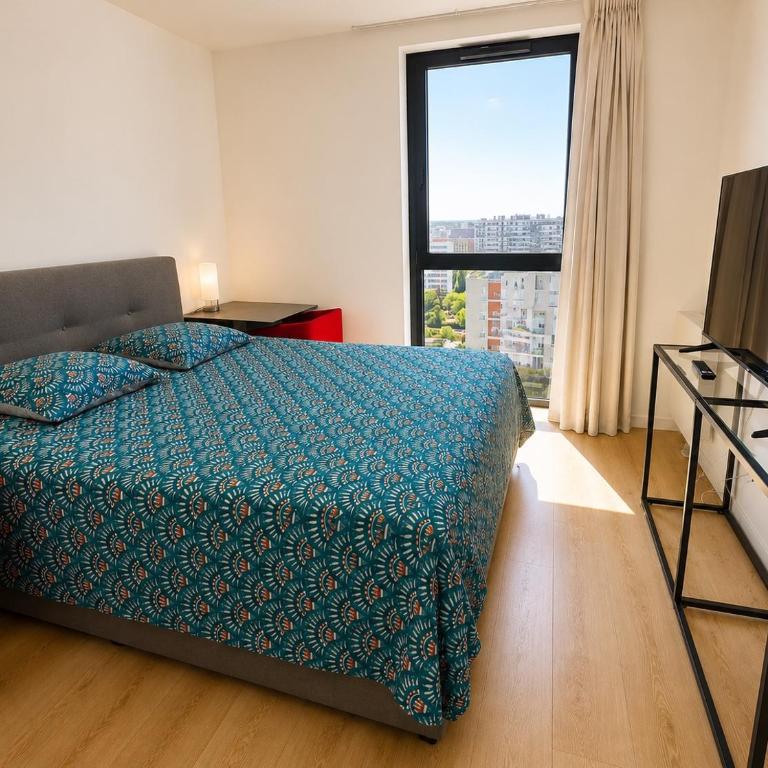 Appartement standing Vue panoramique sur Nantes - Appartement 1 Chambre - 5