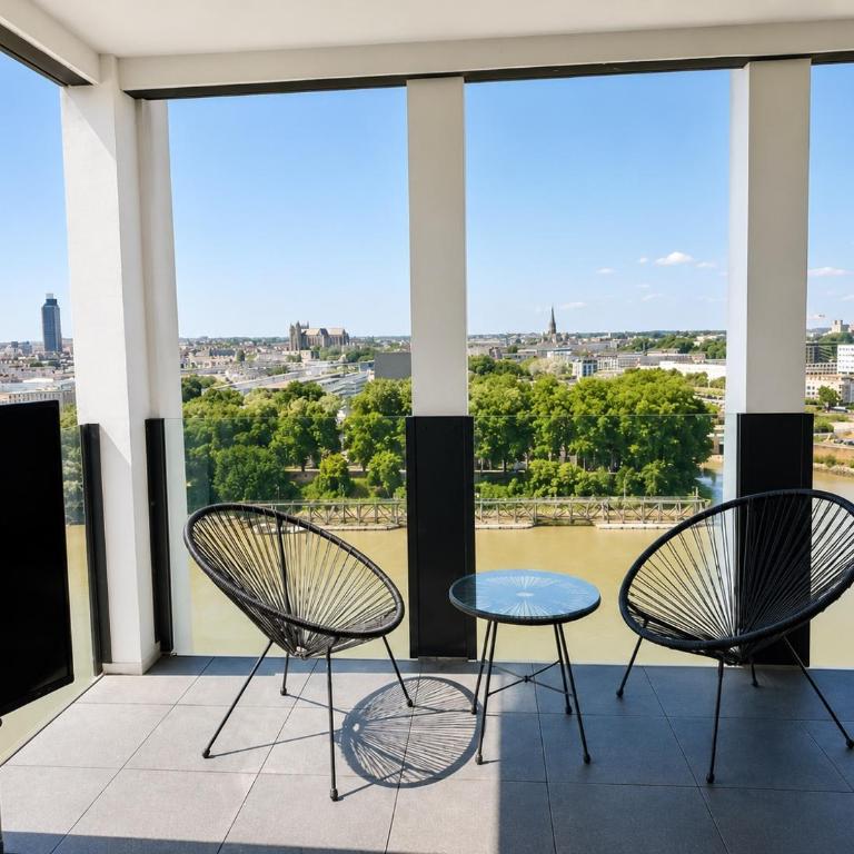 Appartement standing Vue panoramique sur Nantes - Appartement 1 Chambre - 13