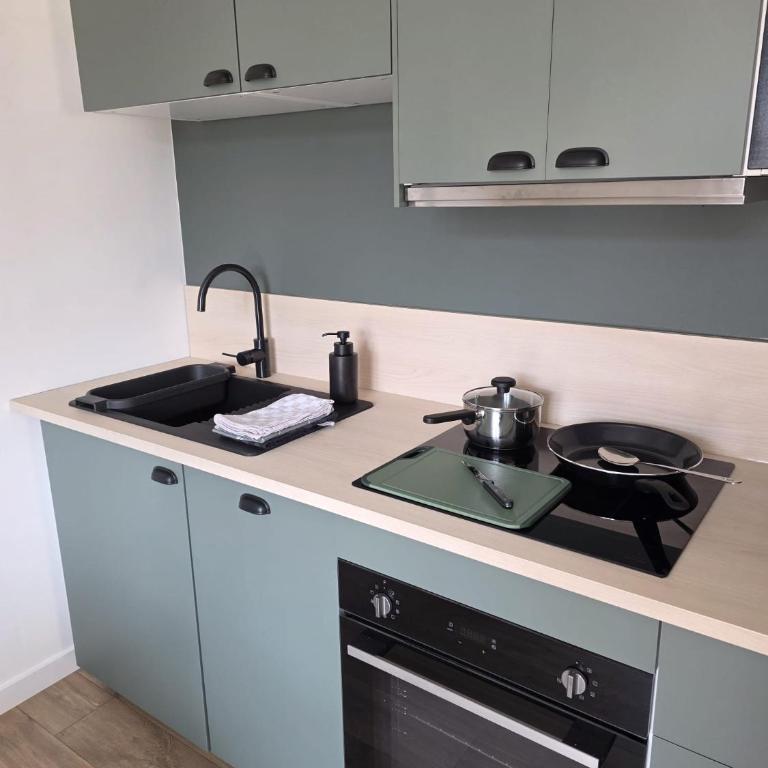 Nouveau ! L'escale de Vigon, Appartement neuf entre bourg et plage, climatisé, wifi, parking, linge et ménage en fin de séjour compris - Appartement 1 Chambre - 16