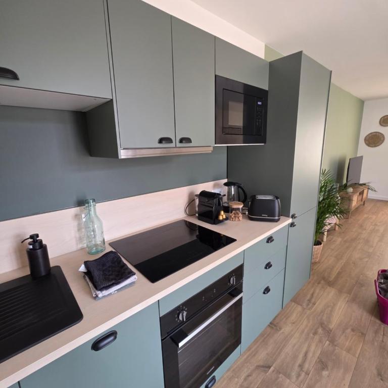Nouveau ! L'escale de Vigon, Appartement neuf entre bourg et plage, climatisé, wifi, parking, linge et ménage en fin de séjour compris - Appartement 1 Chambre - 18