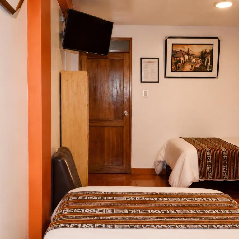 Amakonkay Machupicchu - Habitación Doble con baño privado - 2 camas - 2