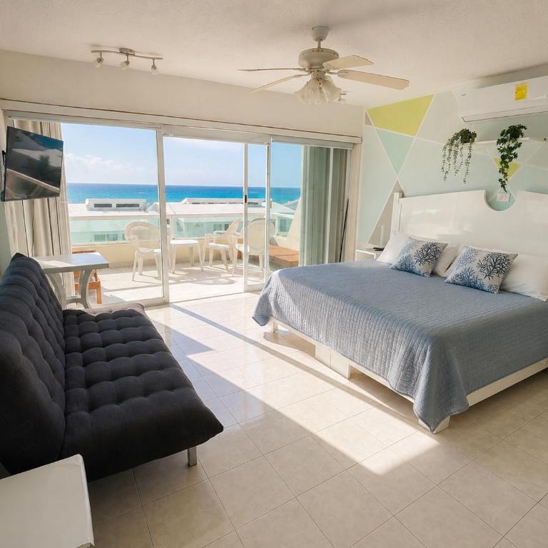 Beautiful Beachfront Apartments with private terrace Ocean View Brisas Shores - Apartment mit 1 Schlafzimmer - 6