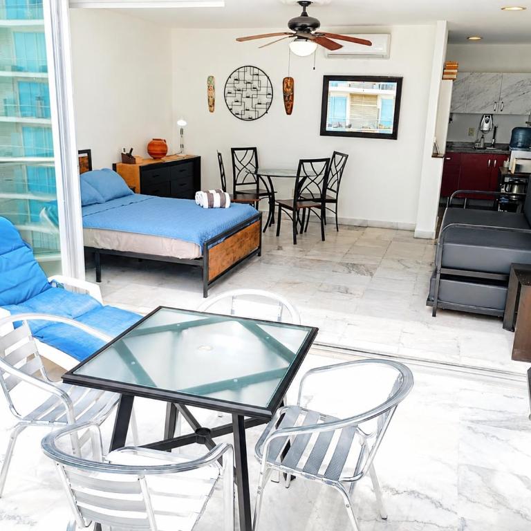 Estudio 573 Nuevo Vallarta, frente al mar, equipado y amueblado ! - Apartamento Estudio - 31