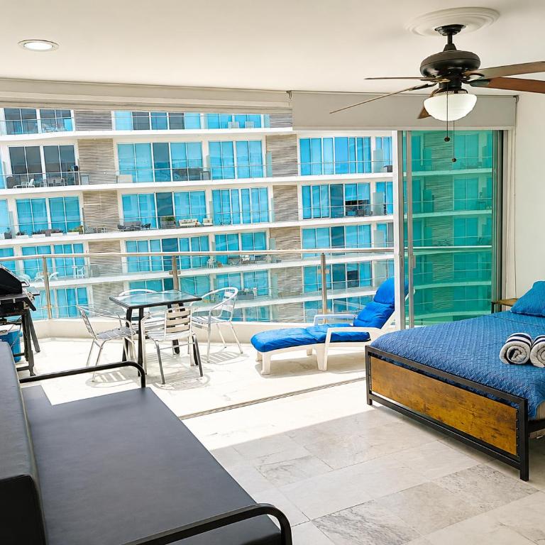Estudio 573 Nuevo Vallarta, frente al mar, equipado y amueblado ! - Apartamento Estudio - 35