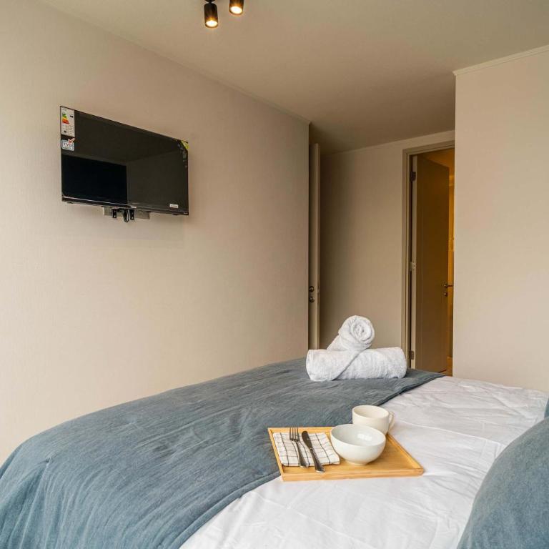 HOM I Lavanderia I Gym I Metro Cercano I 2D2B - Apartamento - 12