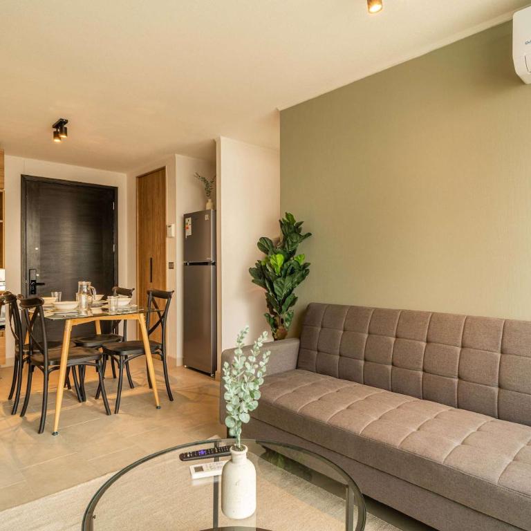 HOM I Lavanderia I Gym I Metro Cercano I 2D2B - Apartamento - 15